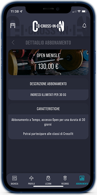 Screenshot app Cross-In 12