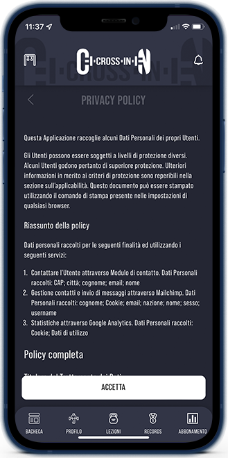 Screenshot app Cross-In 14